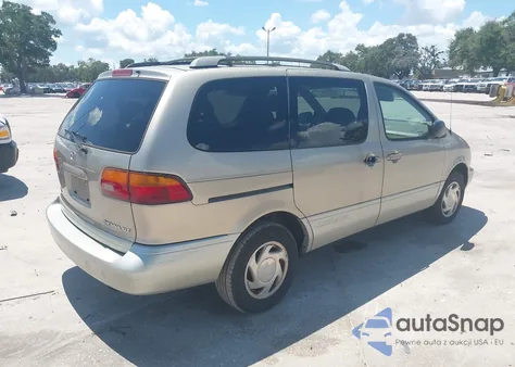 2000 Toyota Sienna Xle from USA, damaged, VIN 4T3ZF13C6YU273145